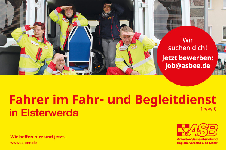 Fahrer (m/w/d) für den Fahr- und Begleitdienst in Elsterwerda gesucht