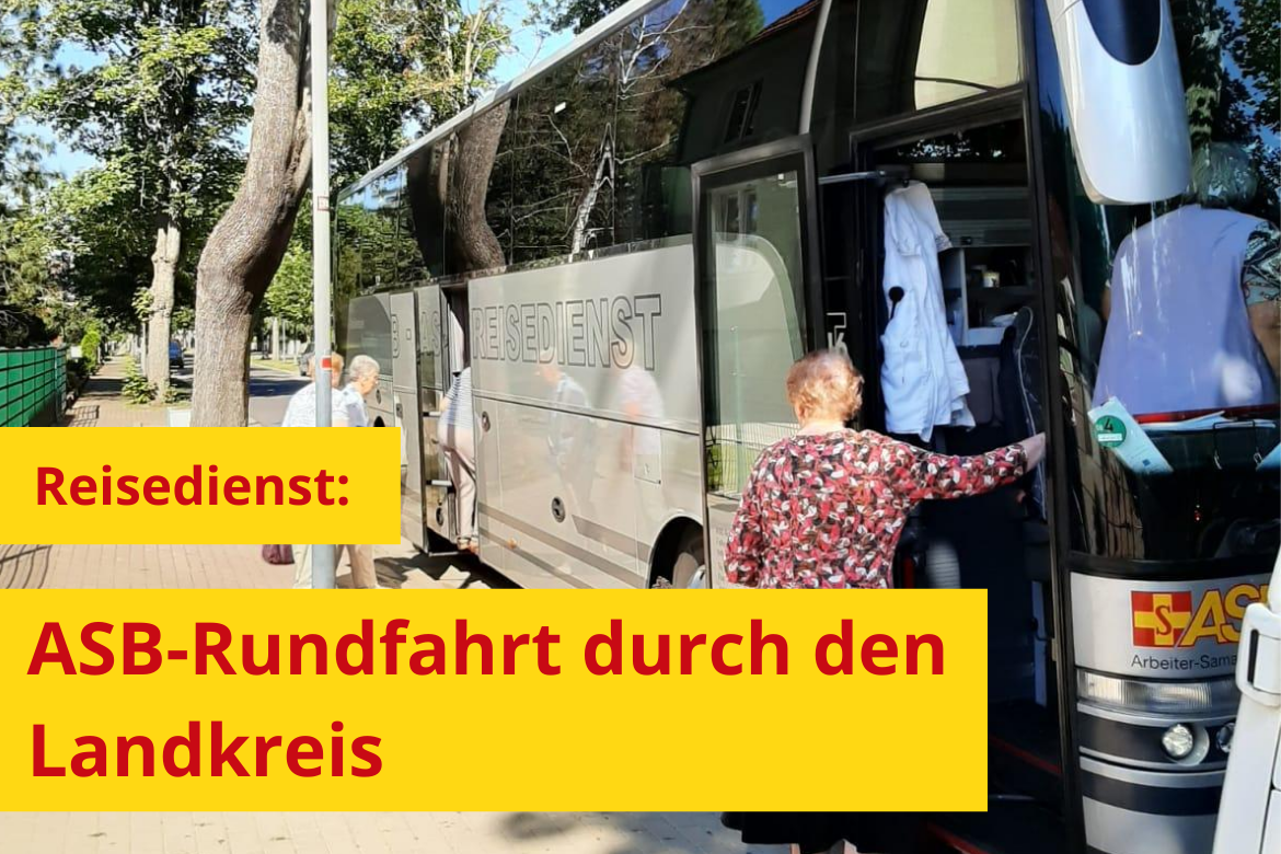 ASB-Rundfahrt durch den Landkreis